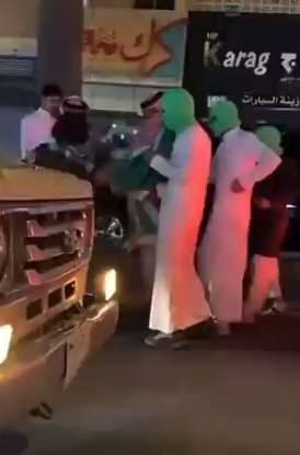 بالفيديو دهس فتاة في ابها